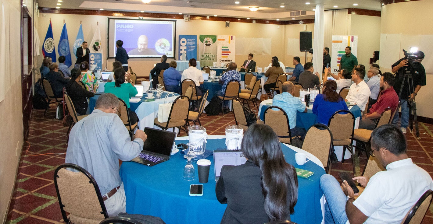 Group Discussions at the Belize Datathon