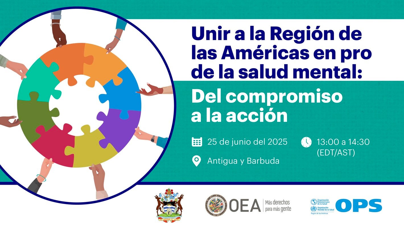 Evento - Unir a la Región de las Américas en pro de la salud mental: Del compromiso a la acción