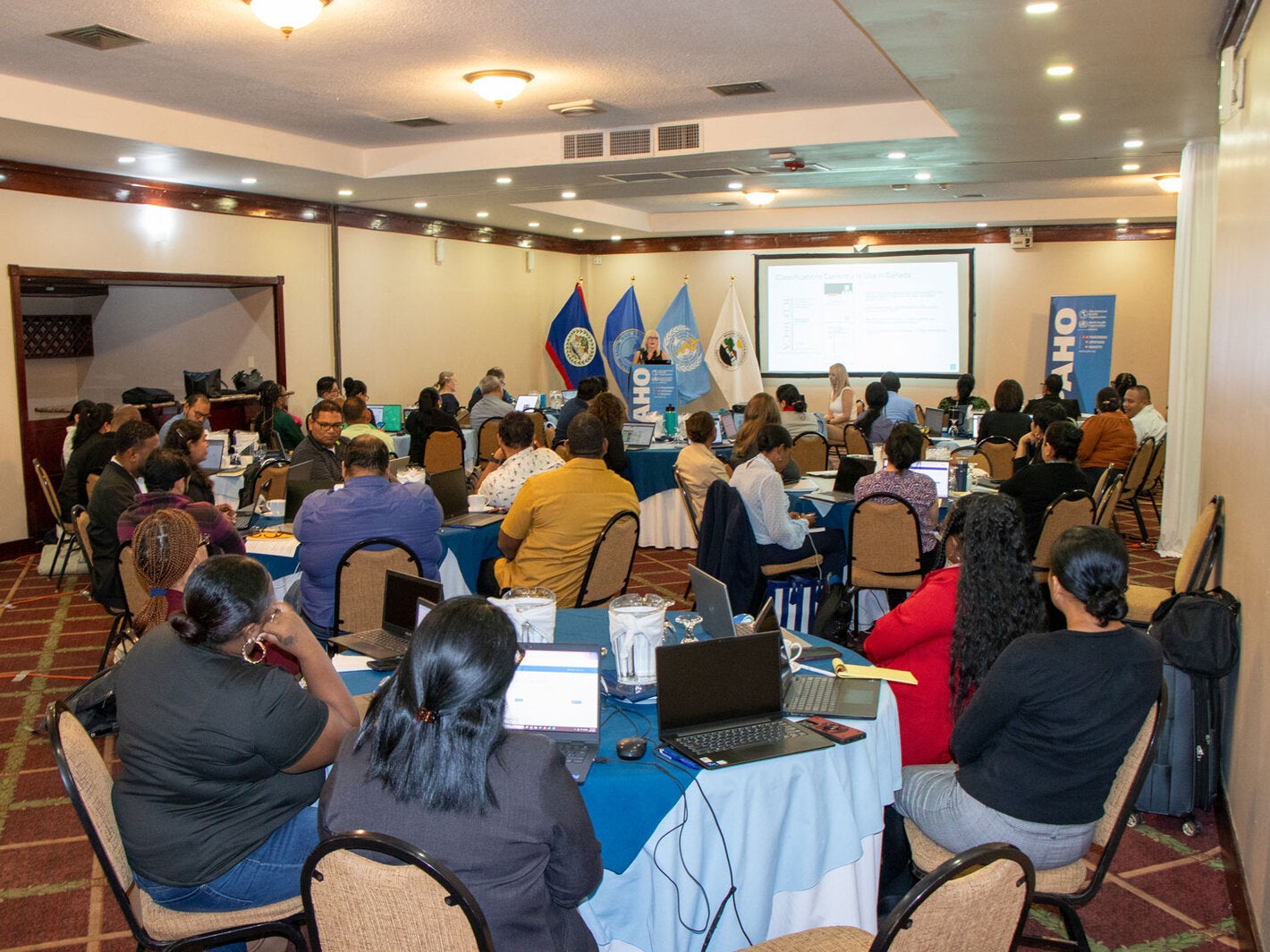 Photo of the workshop venue and participants.