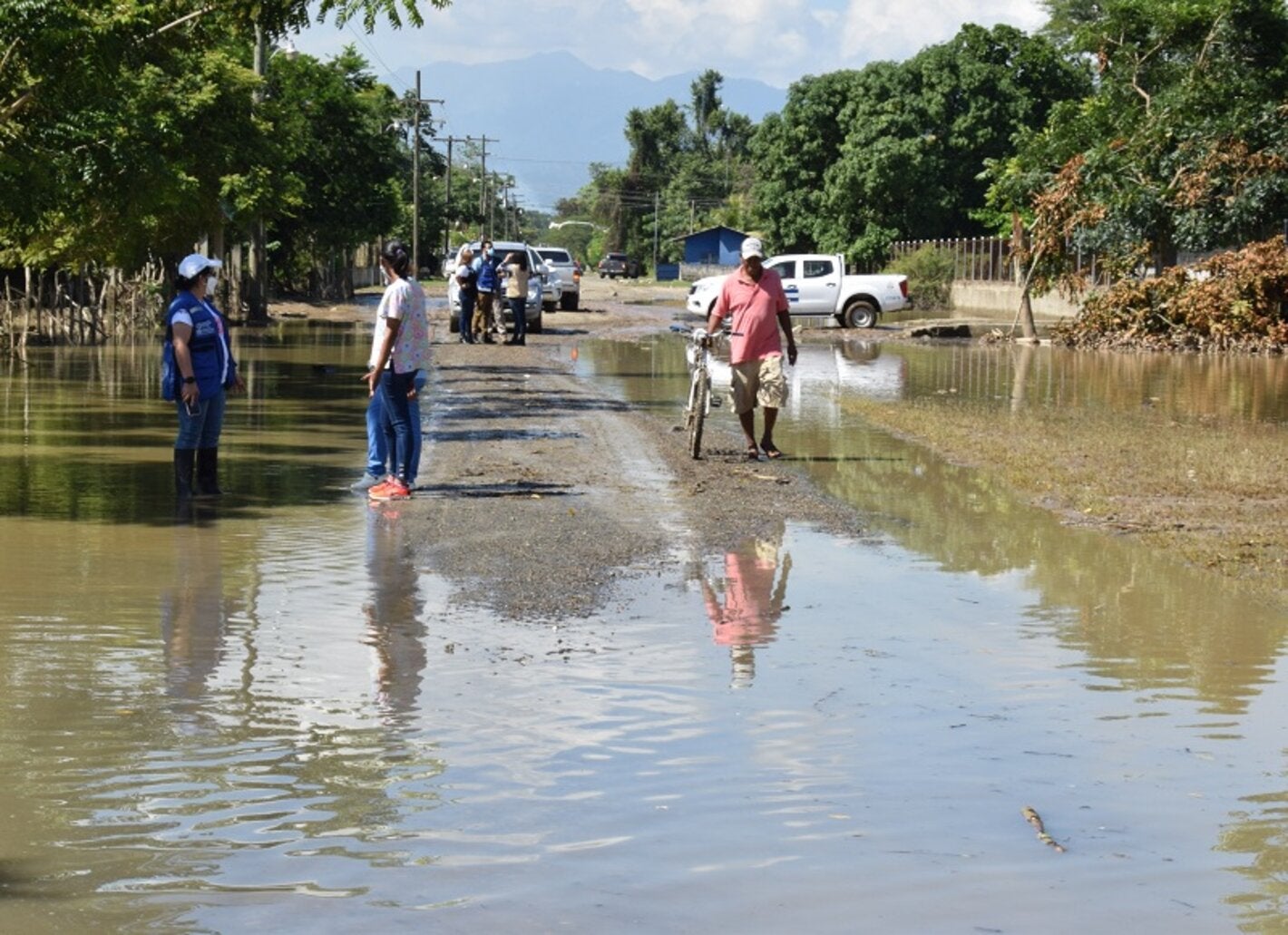 OPS presente en emergencias por inundación