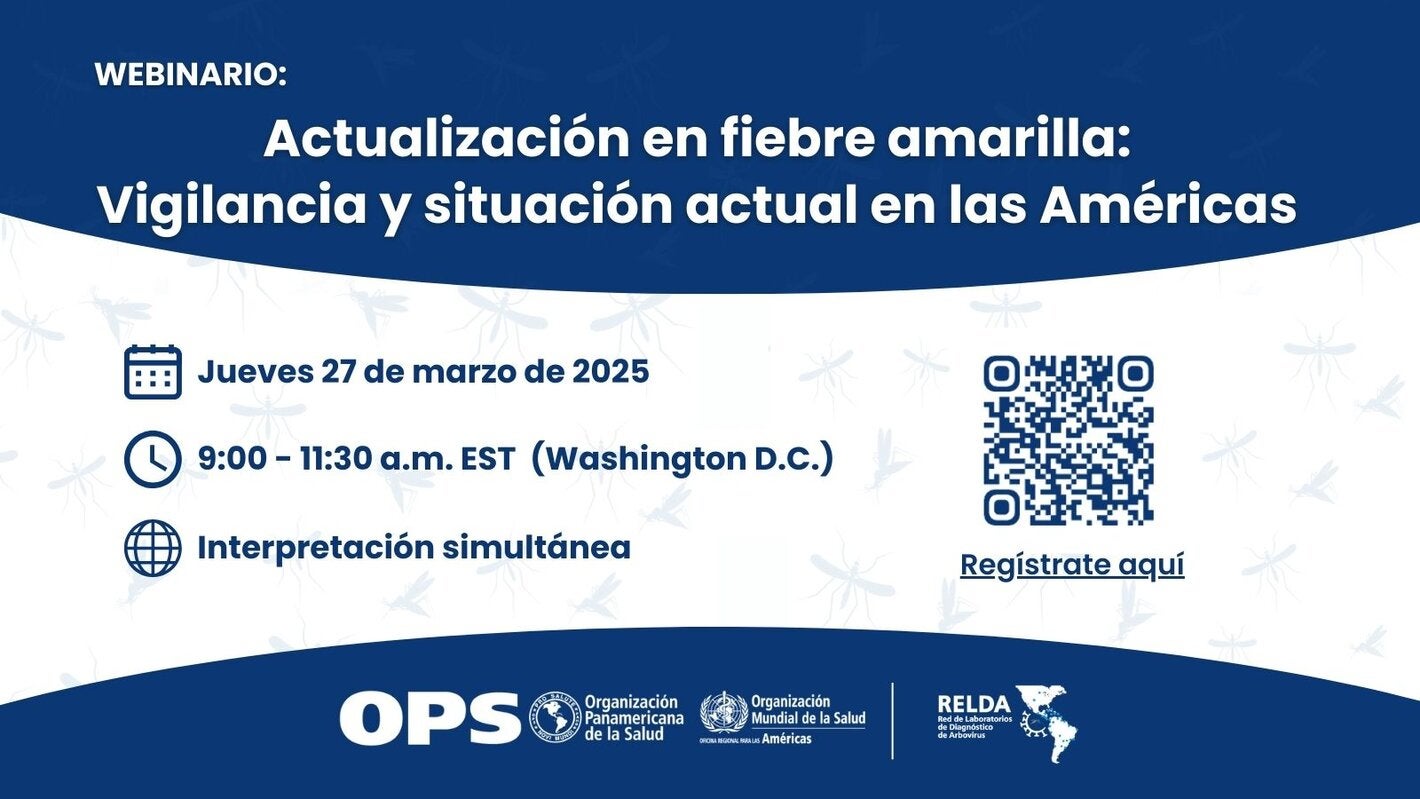 Actualización en fiebre amarilla: Vigilancia y situación actual en las Américas