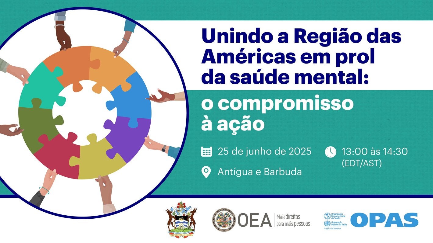 Unindo a Região das Américas em prol da saúde mental: do compromisso à ação