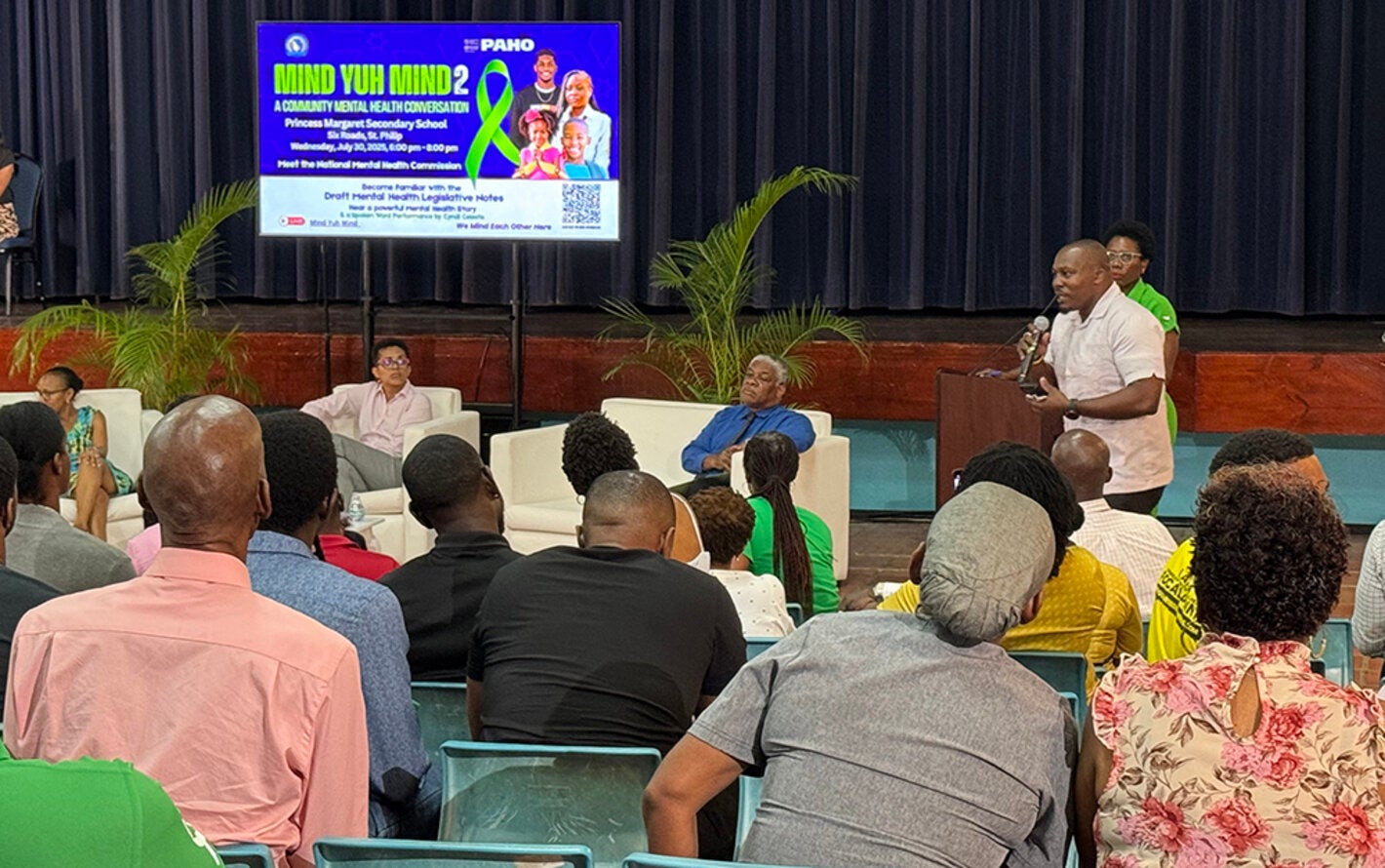 Community conversation - a meeting about mental health