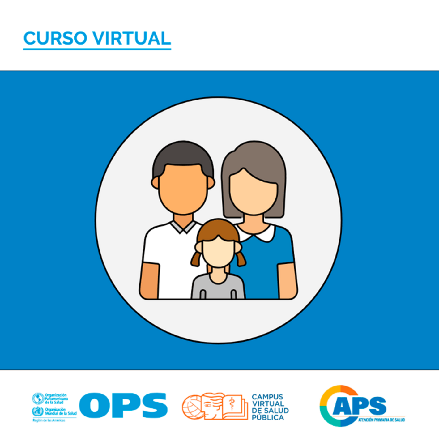 Ilustración de una familia.