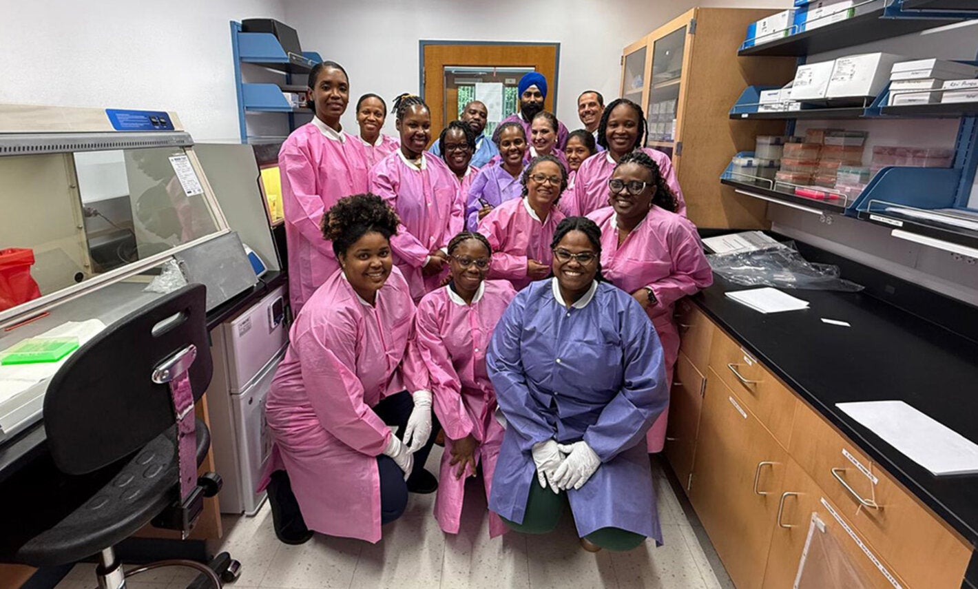 Participants attending workshop