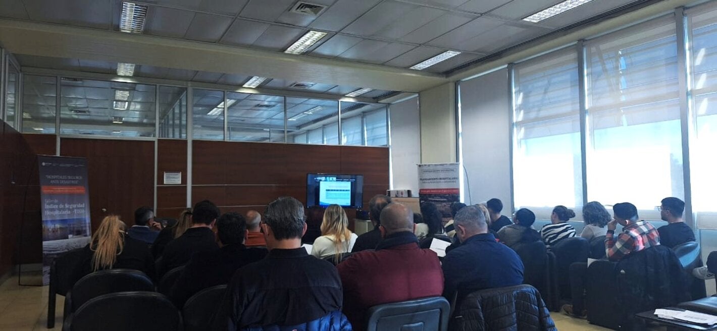 Foto de participantes del taller