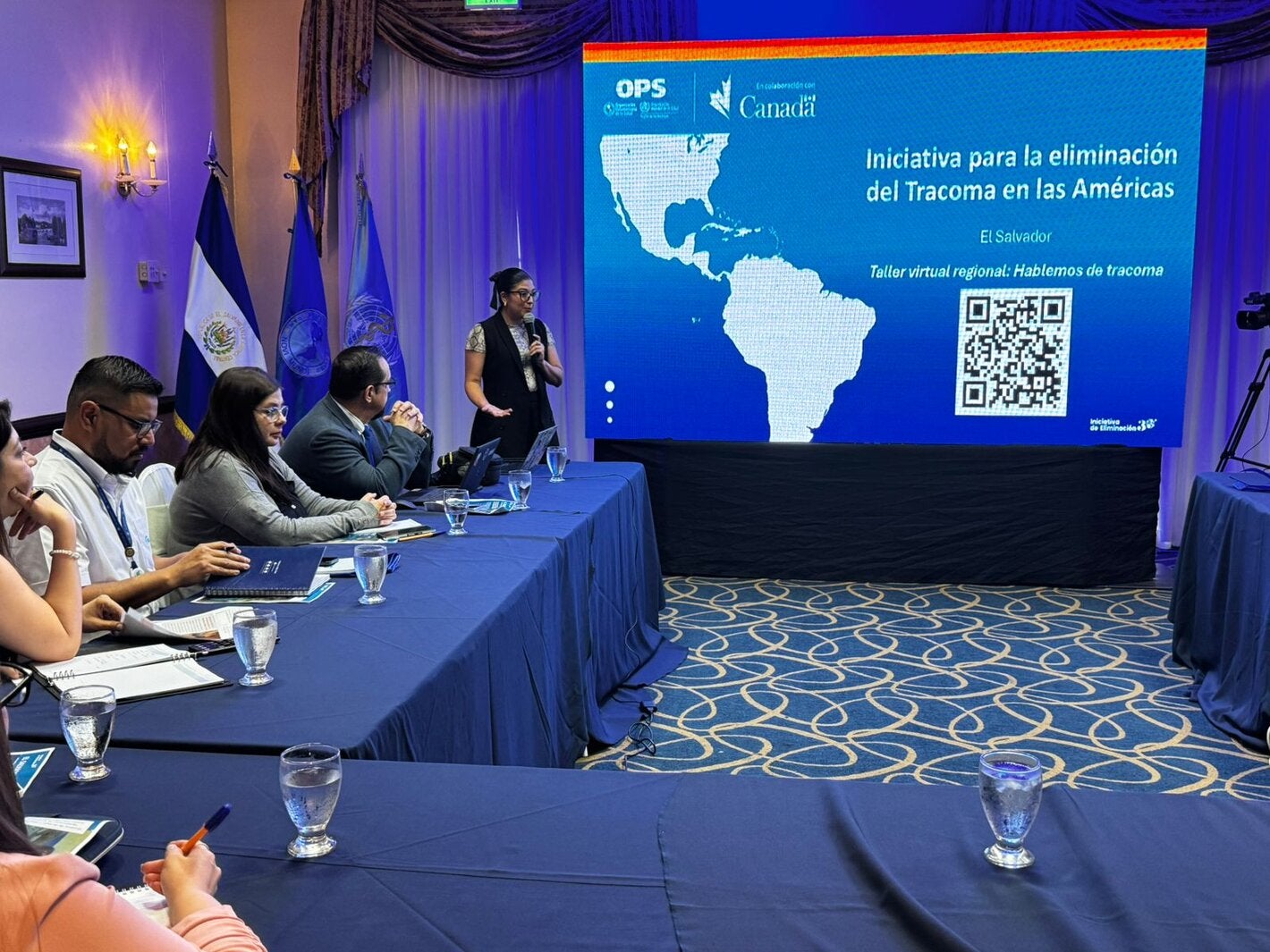 Comunicadores reciben taller sobre tracoma