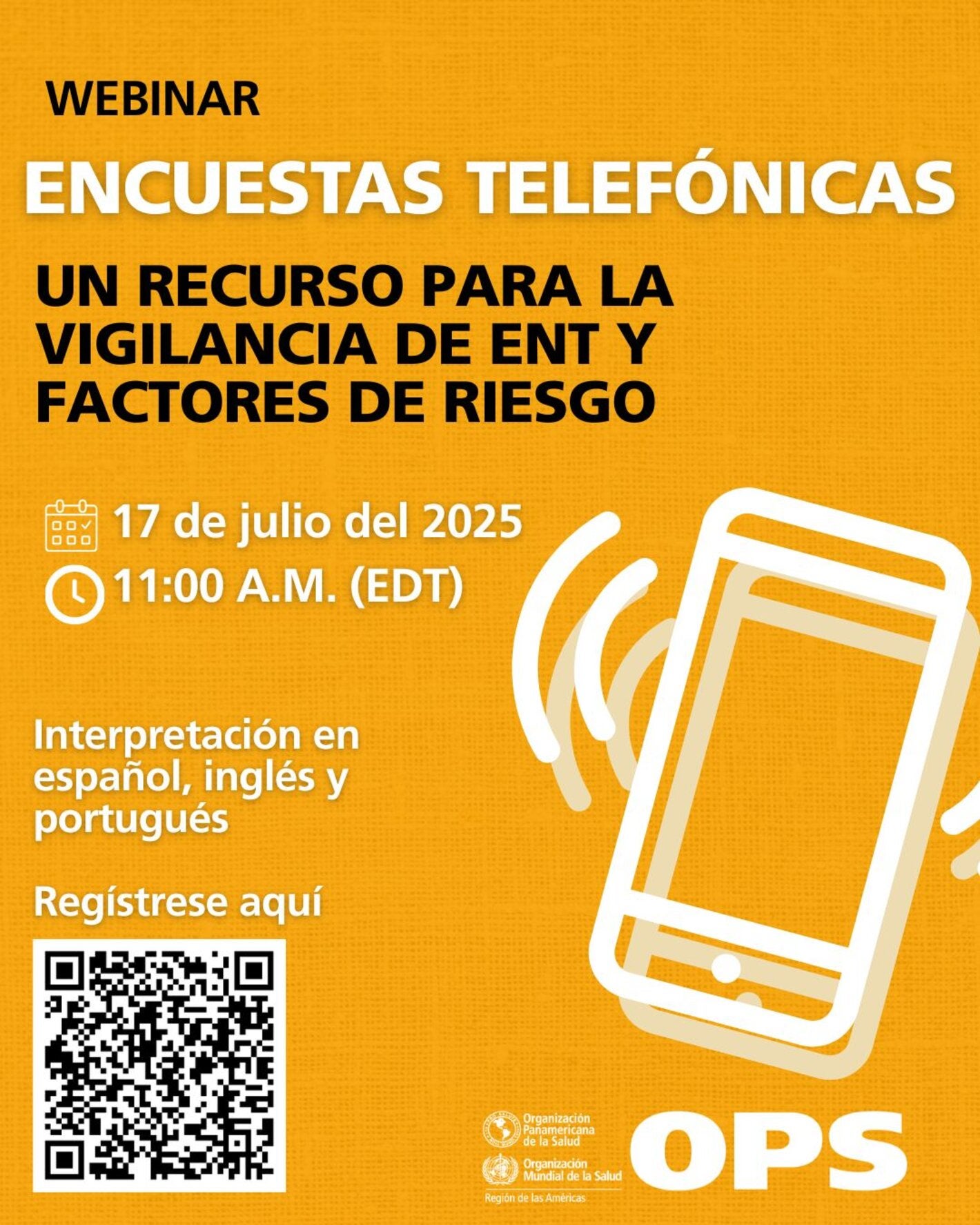 Encuestas telefónicas: un recurso para la vigilancia de ENT y factores de riesgo