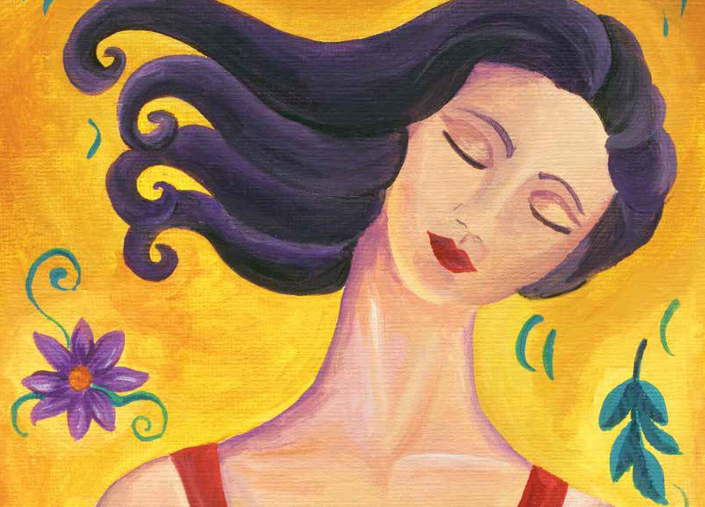 Ilustración de una mujer