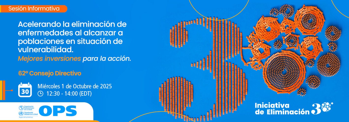banner Acelerando la eliminación de enfermedades al alcanzar a poblaciones en situación de vulnerabilidad