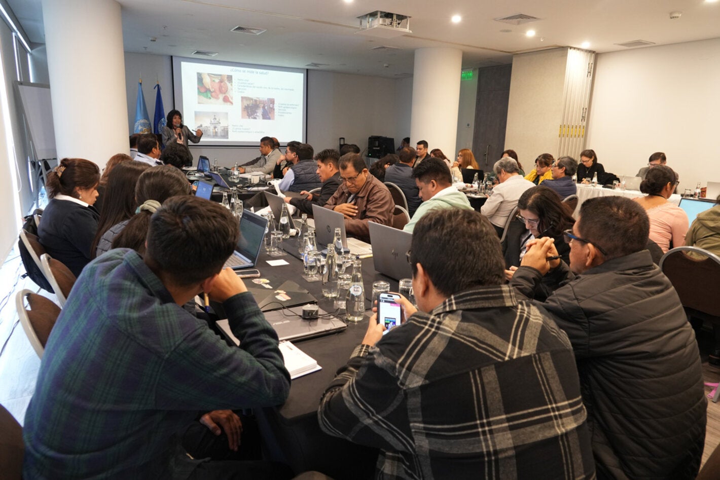 Participantes del curso "Análisis de datos en salud, con énfasis en estadísticas vitales"