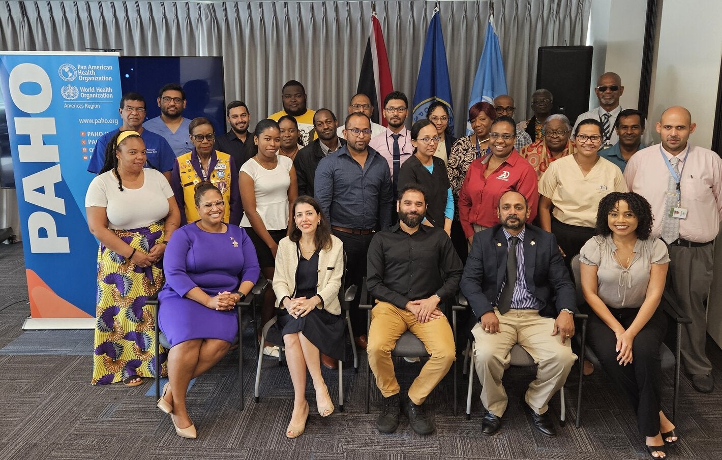 Facilitators and Participants of the Multidisciplinary Workshop on “Tailoring Antimicrobial Resistance Programmes” (TAP) In Trinidad and Tobago.