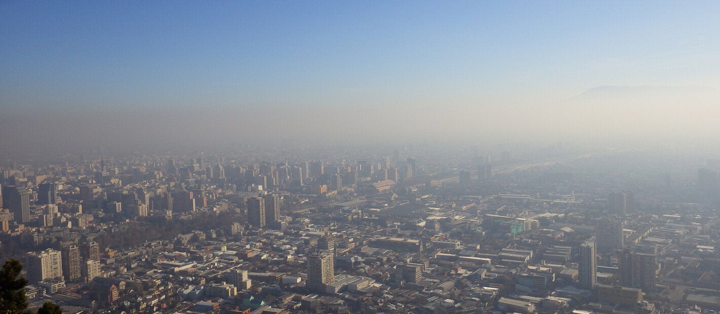 Contaminación del aire en Santiago de Chile