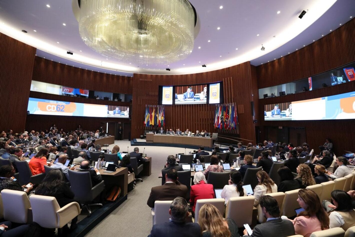 Las máximas autoridades de salud de las Américas se reúnen en el 62 Consejo Directivo de OPS