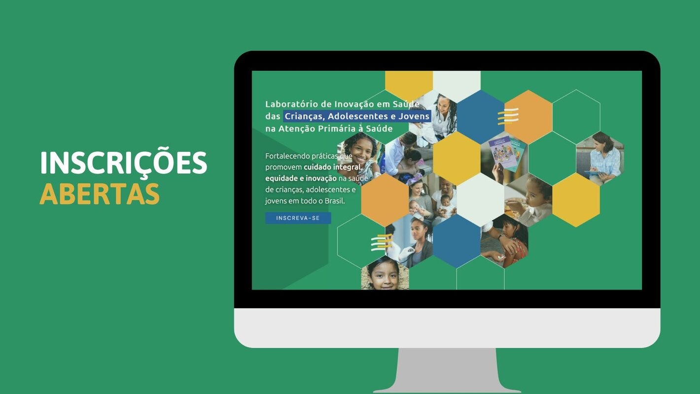 Banner com data de inscrições  para participar do laboratório