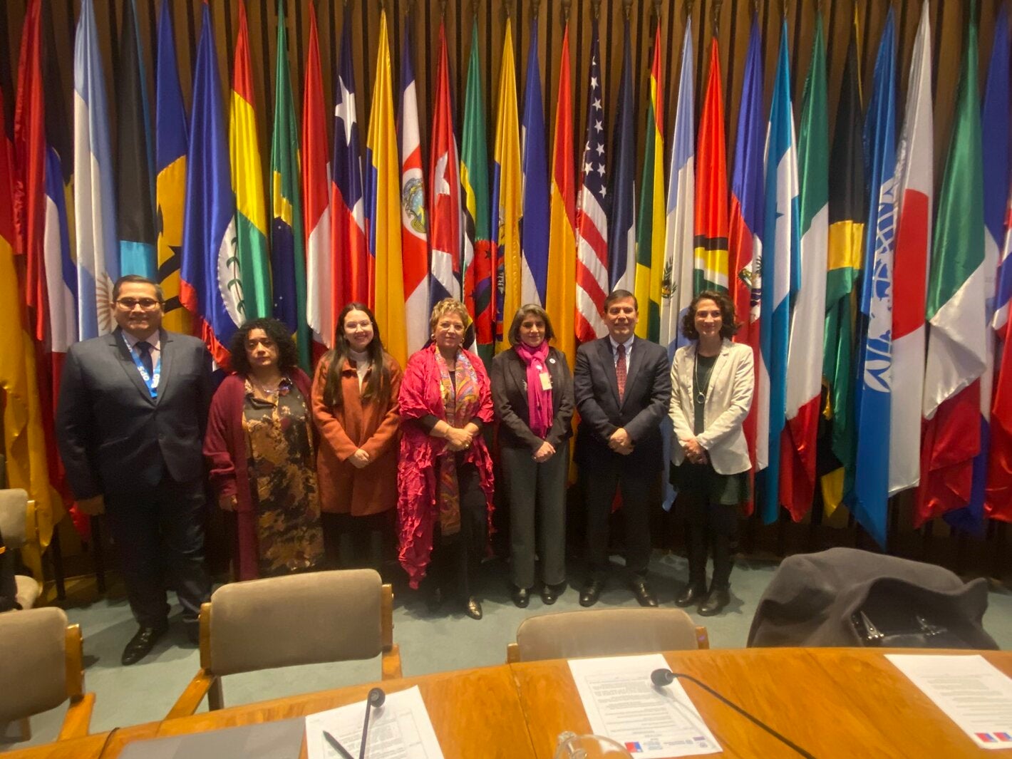 Participantes del evento de OPS y CEPAL