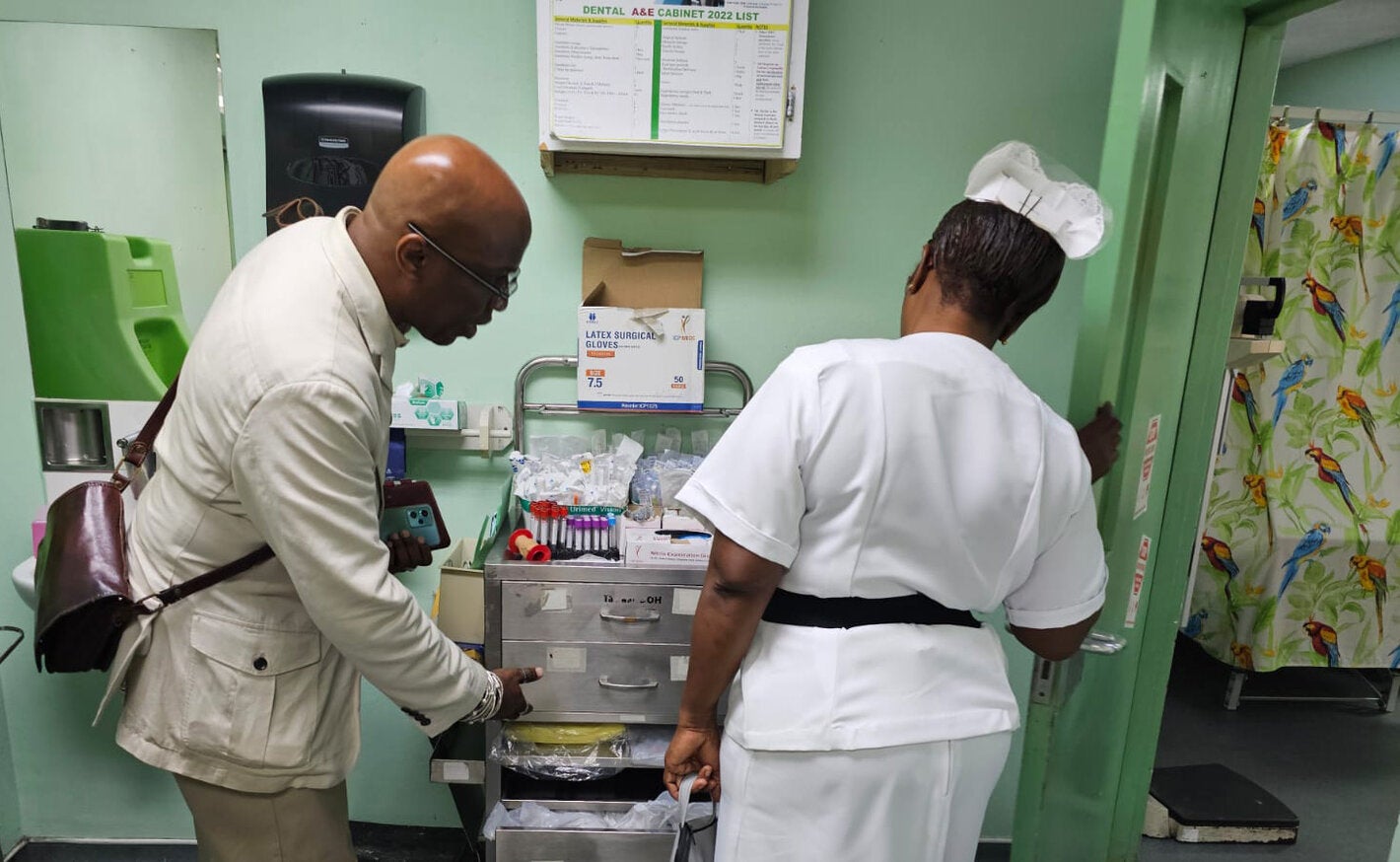 IPC assessment at a hospital