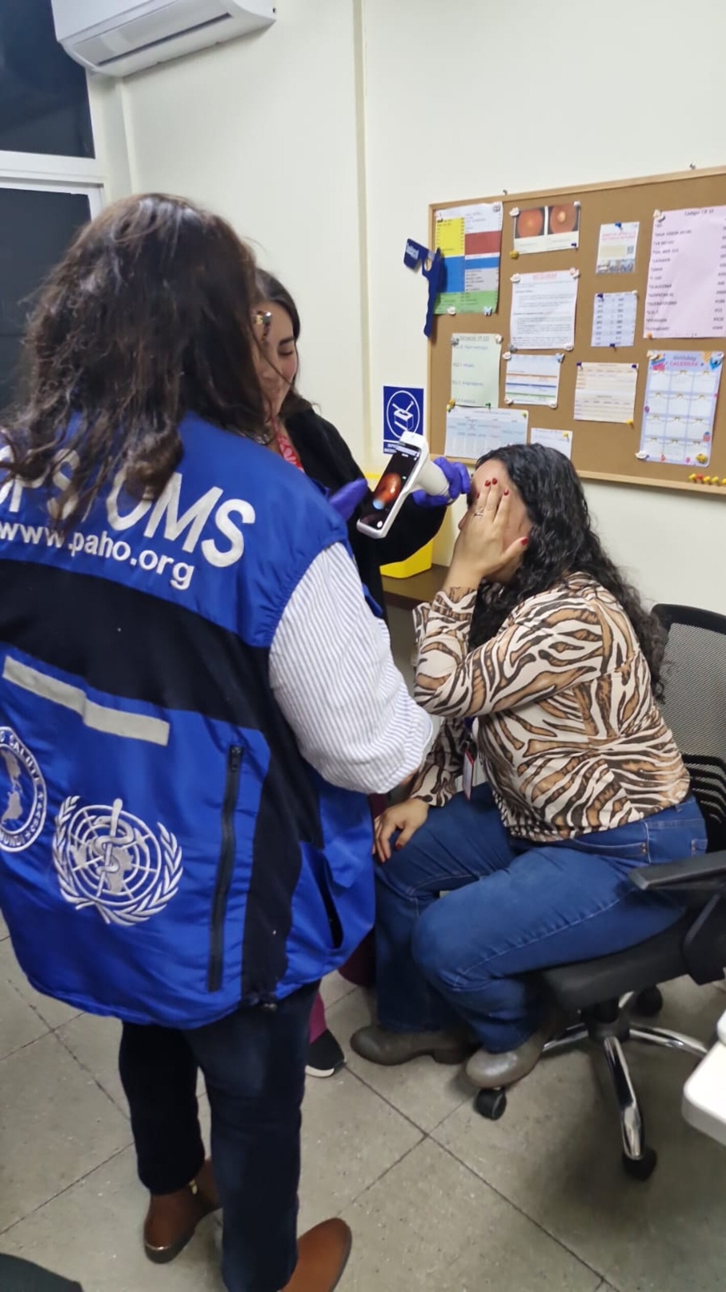 Trabajo conjunto con equipos de salud reafirma el compromiso de la organización con el fortalecimiento de las capacidades nacionales para enfrentar las enfermedades no transmisibles (ENT).