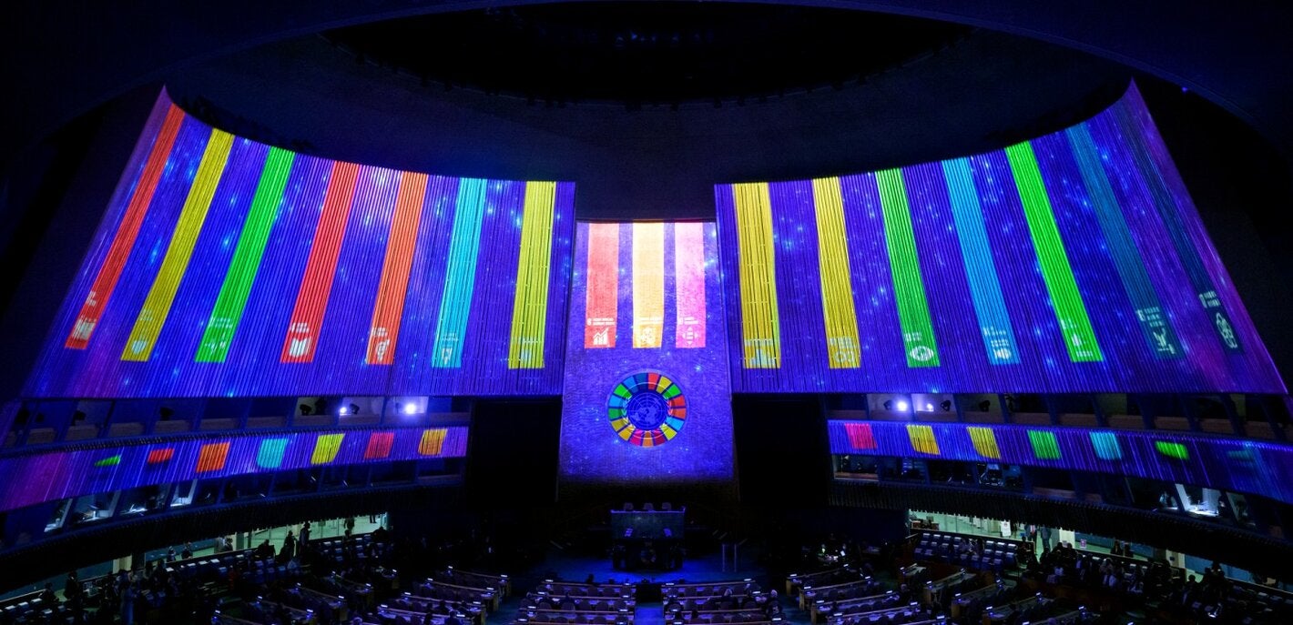United Nations conference room
