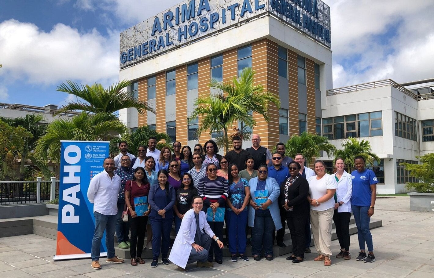 Group photo for Vascular Ultrasound Training