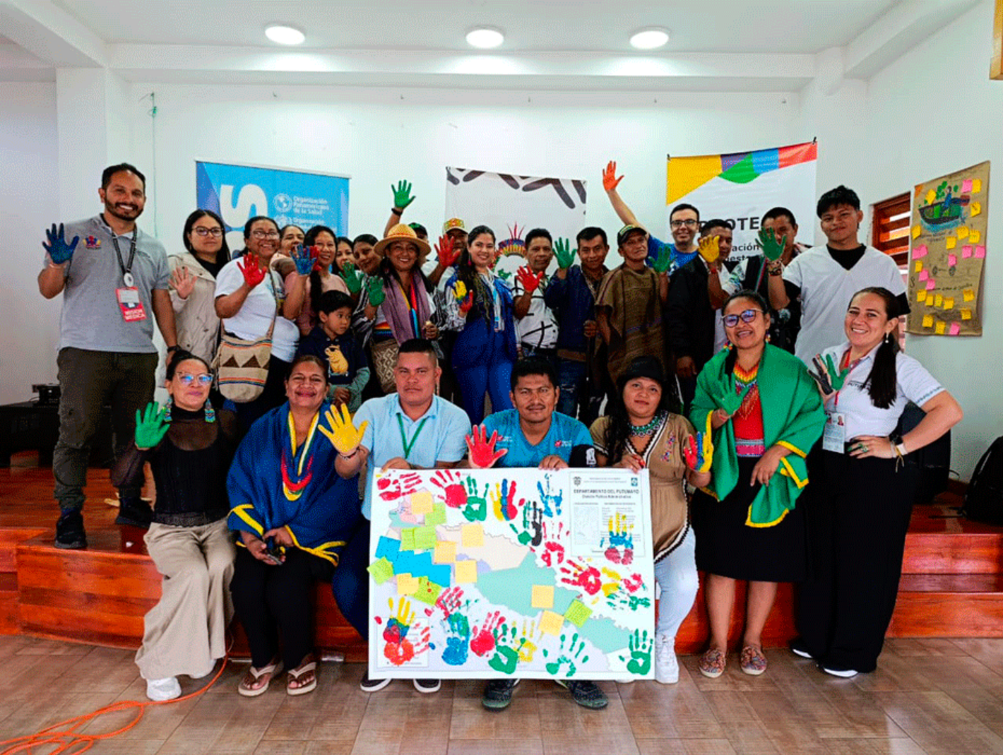 Personas participantes taller indigenas