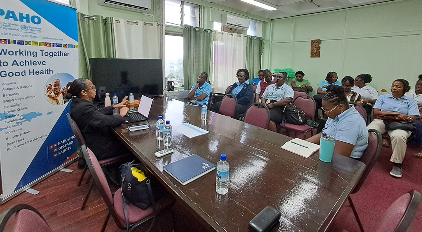 Meeting of environmental health officers in Dominica