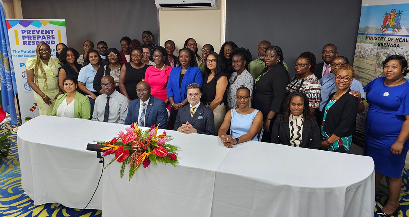 Group photo of participants at a workshop