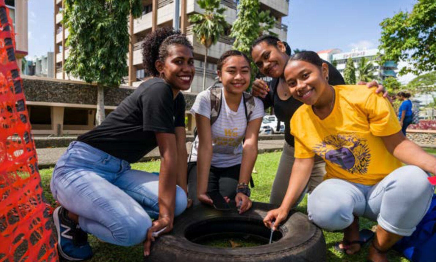 Group of young people