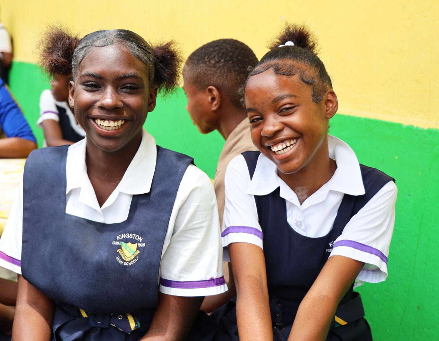 Kingston High Students