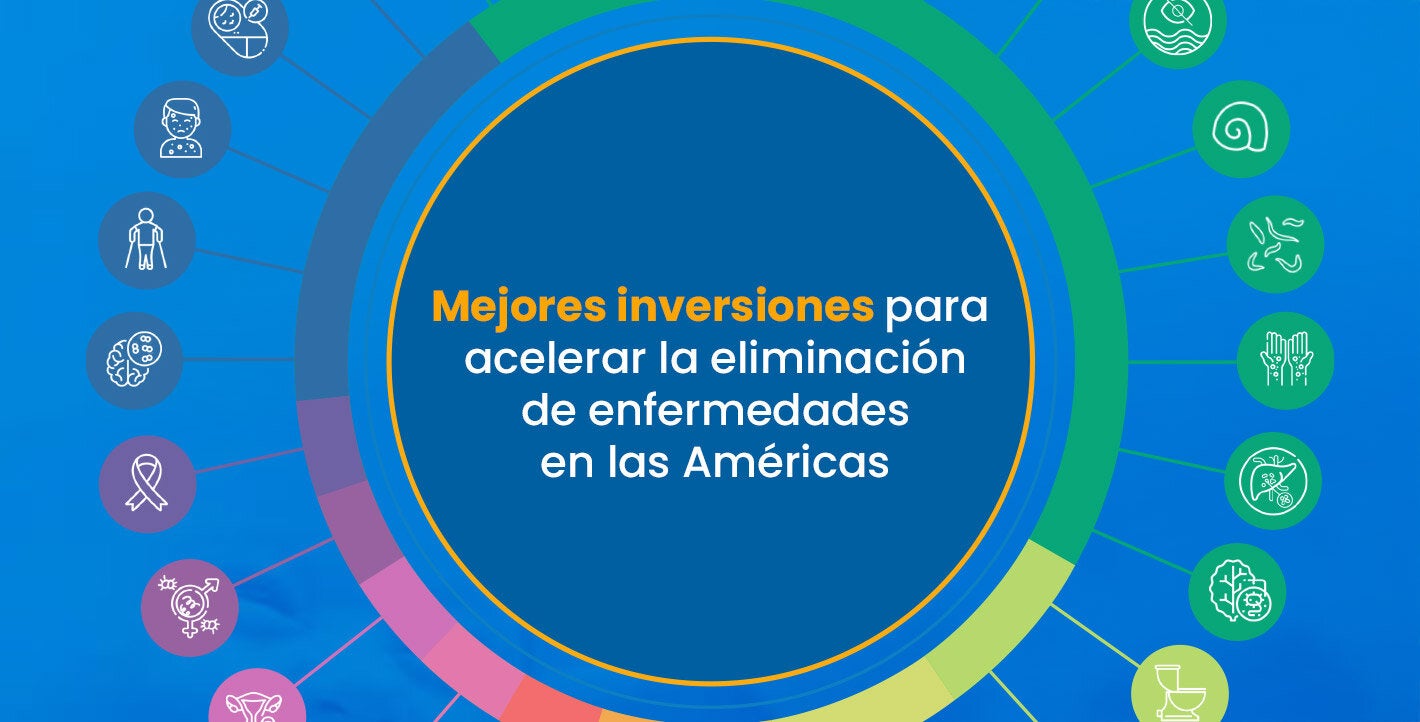 mejores inversiones para acelerar la eliminación de más de 30 enfermedades transmisibles en las Américas