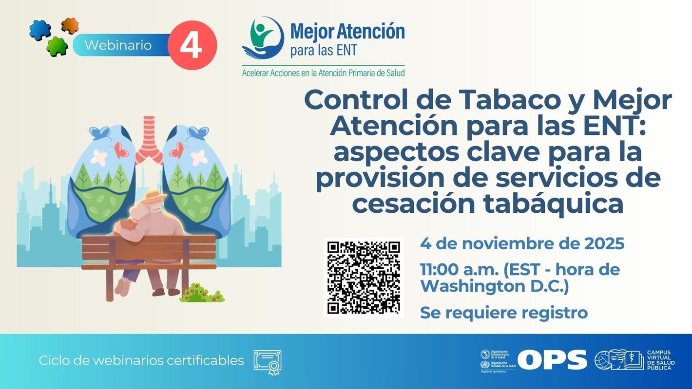 Control de Tabaco y Mejor Atención para las ENT: aspectos clave para la provisión de servicios de cesación tabáquica