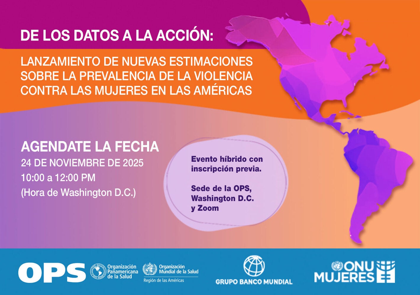 mapa de las americas