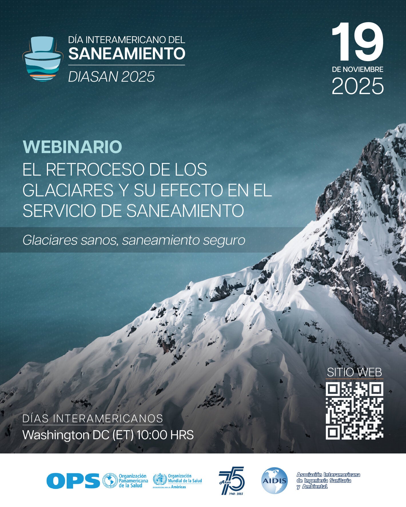 Cartel del evento virtual