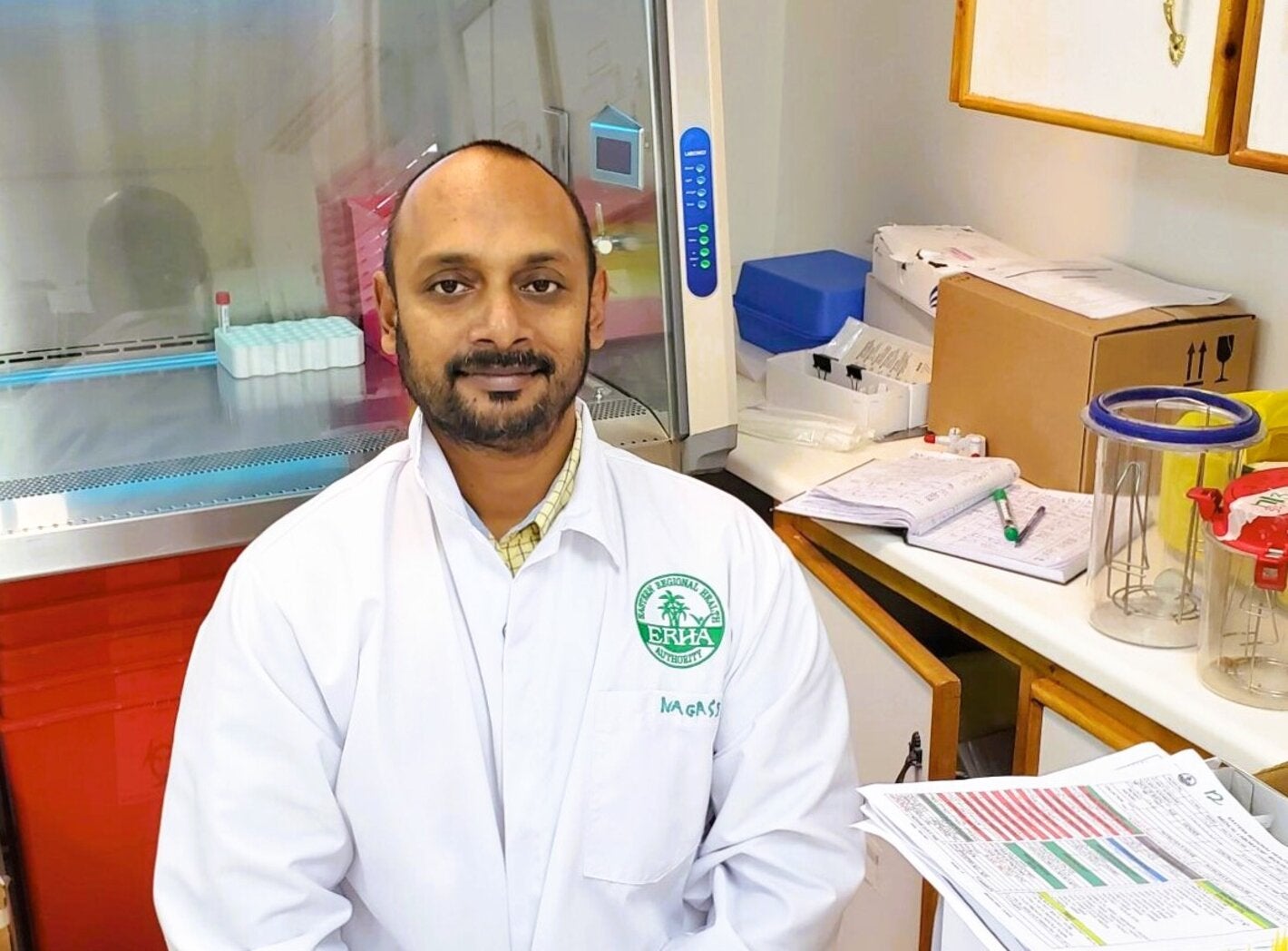 Dr Rajeev Nagassar of Trinidad and Tobago is the first recipient of the Caribbean Antimicrobial Resistance Leadership Award.