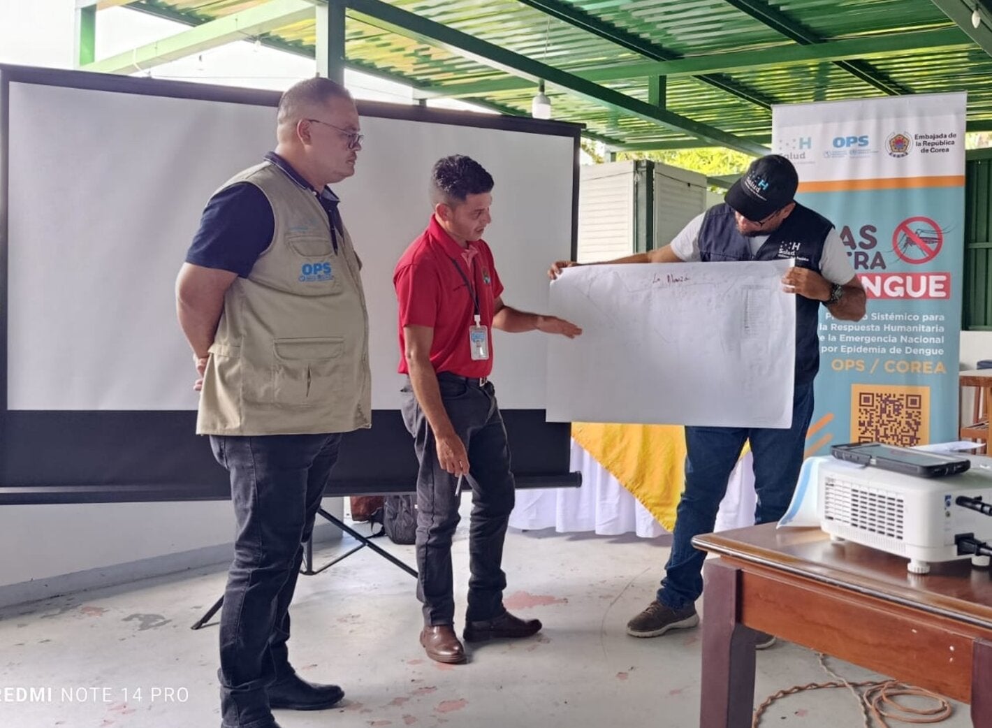 Equipos de Salud Familiar aprenden a elaborar croquis