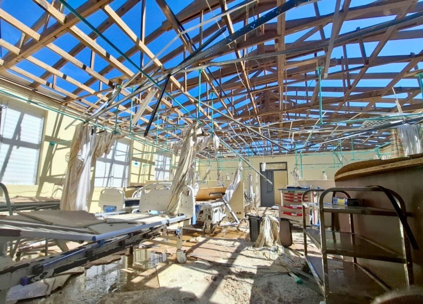 Health facility destruction