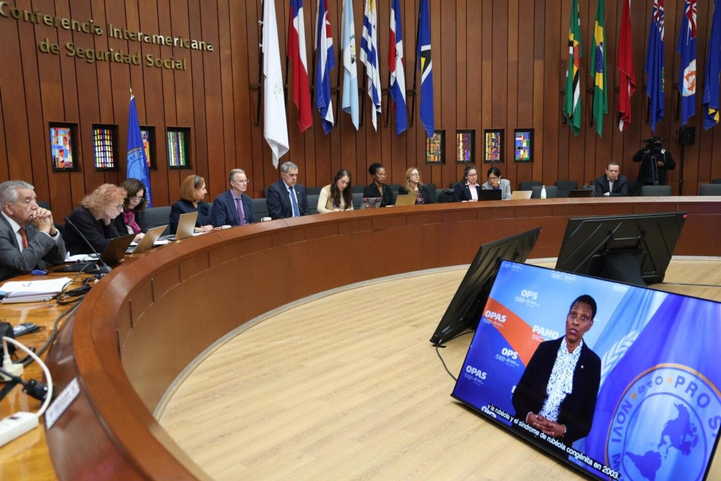 Inauguración de la 5.ª Reunión Anual de la Comisión Regional de Monitoreo y Reverificación de la Eliminación del Sarampión y la Rubéola