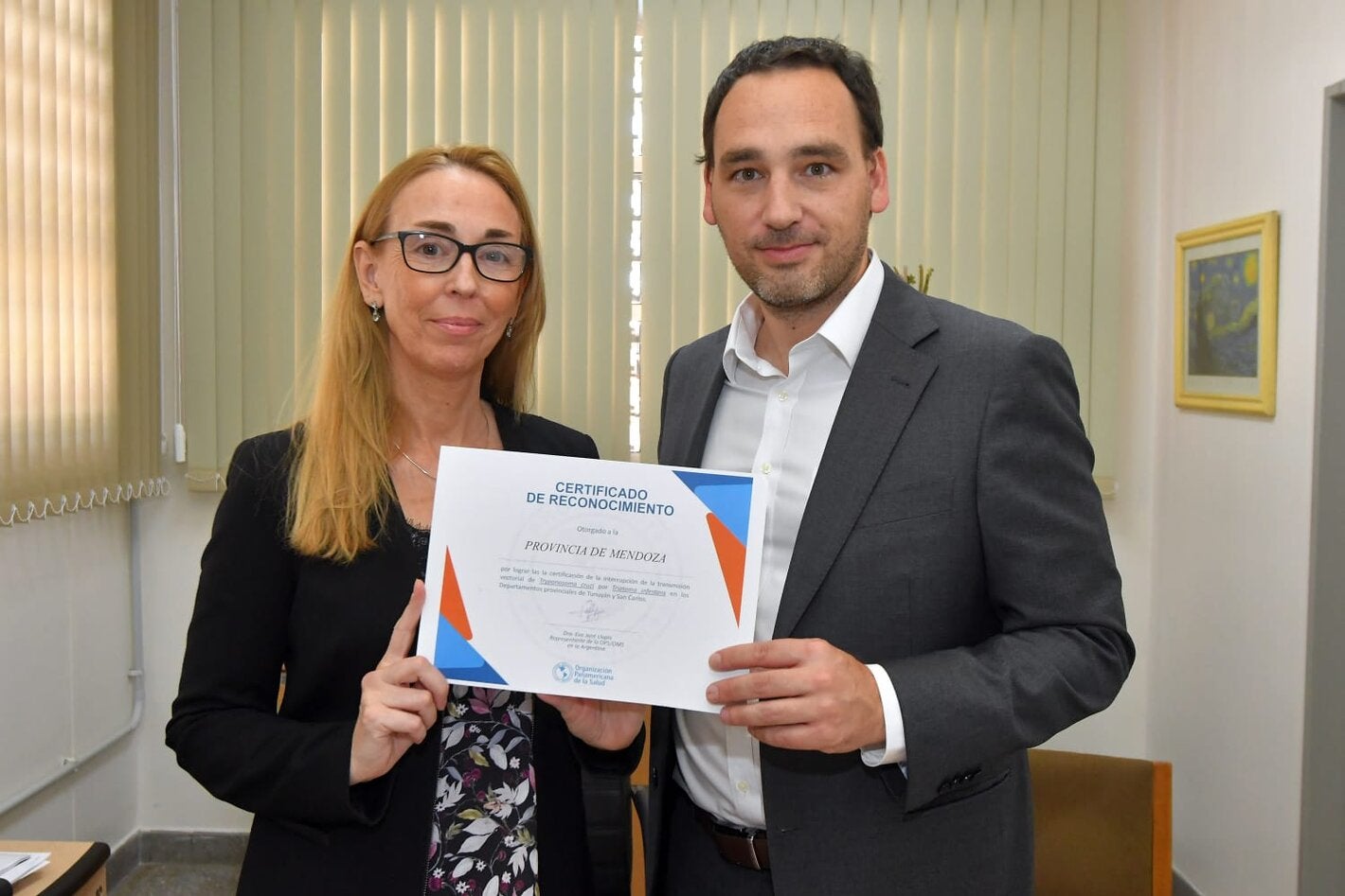 Reconocimiento a Mendoza