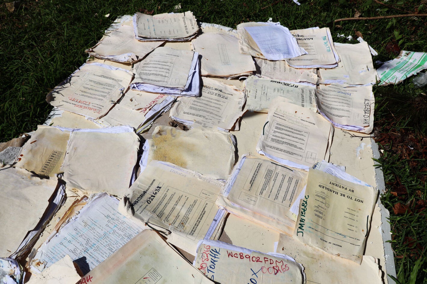 Damaged patient records