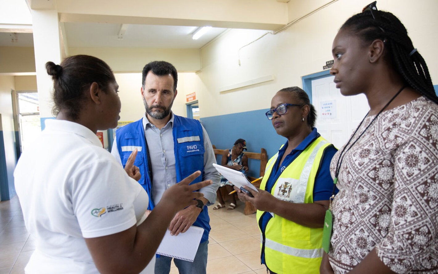 Just days after the hurricane, Jamaica's Ministry of Health, supported by PAHO, conducted an assessment and activated the National Mentral Health and Psychosocial Support Working Group.