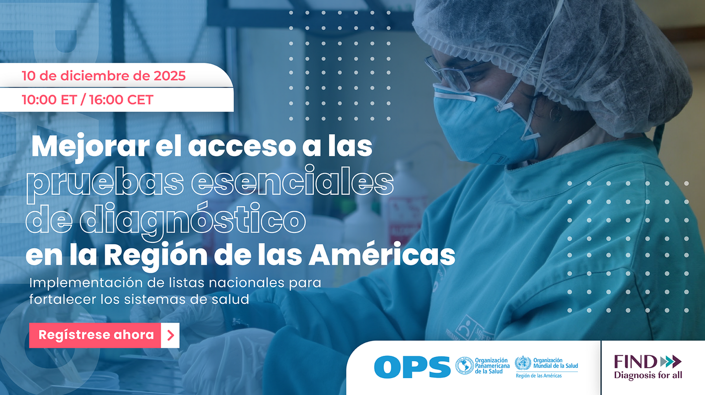 Acceso a las pruebas esenciales de diagnóstico en la Región de las Américas