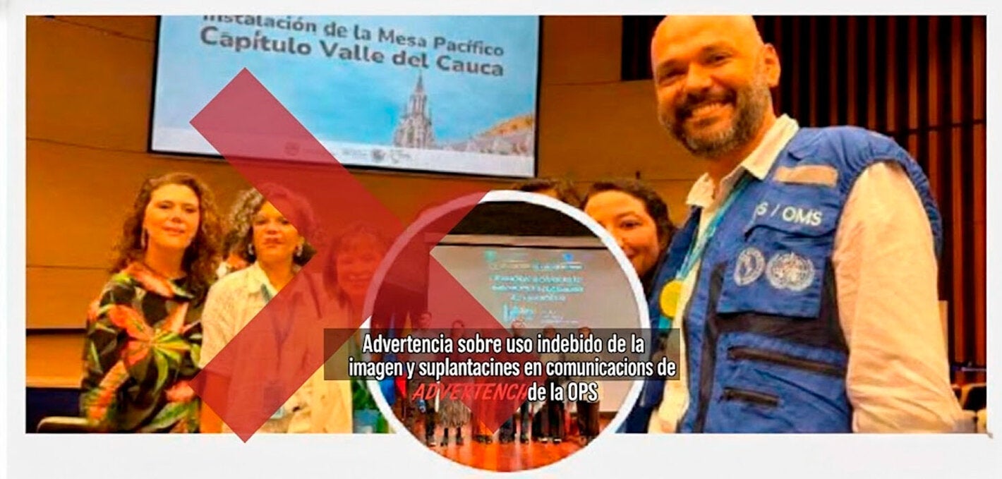 Uso Indebido de Imagen OPS - Alerta de Fraude