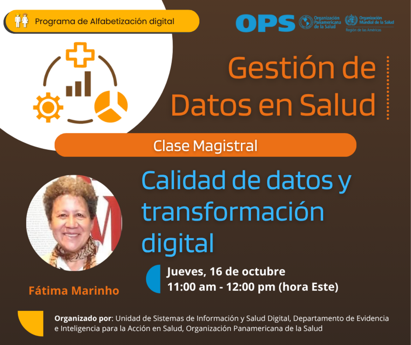 Clase magistral: Calidad de datos y  transformación digital