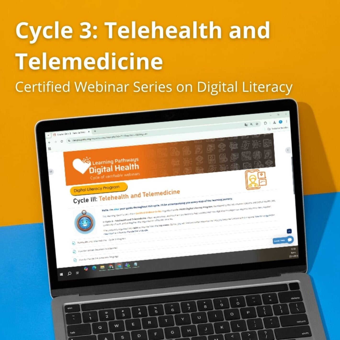 Cycle III on telehealth and telemedicine to strengthen capacities across the Region