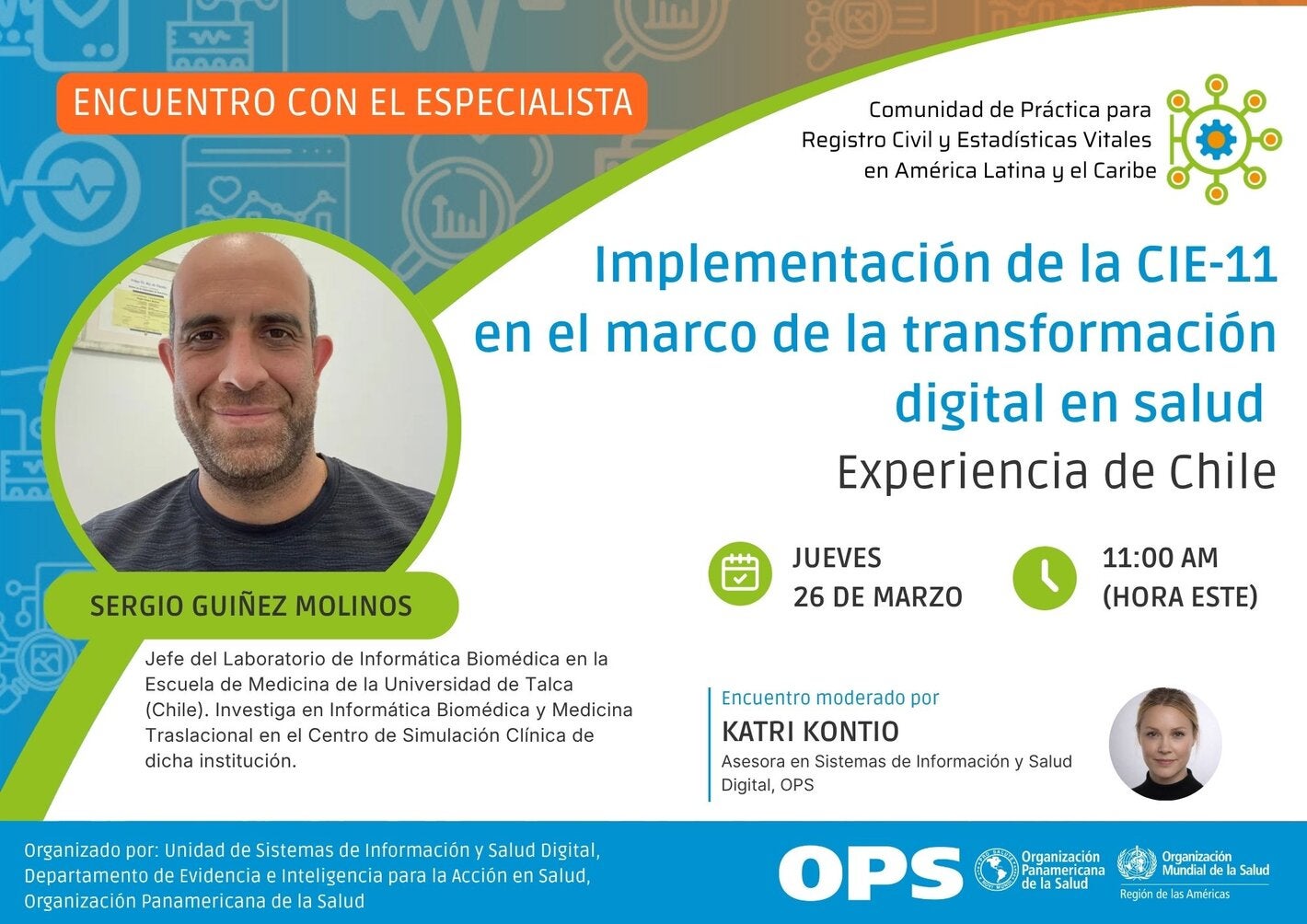 Implementación de la CIE-11 en el marco de la transformación digital en salud. Experiencia de Chile