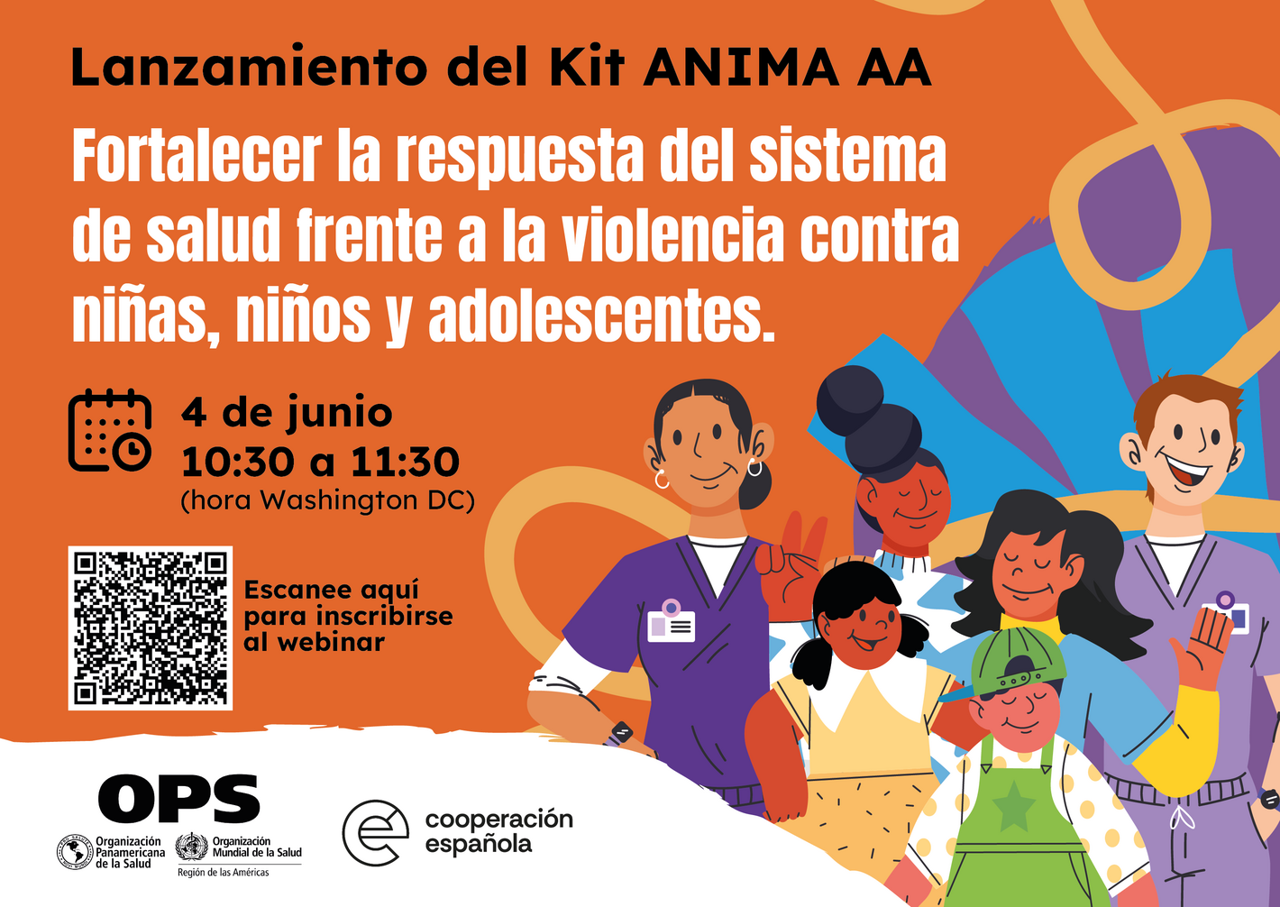 grupo de mujeres sonriendo con personal de salud