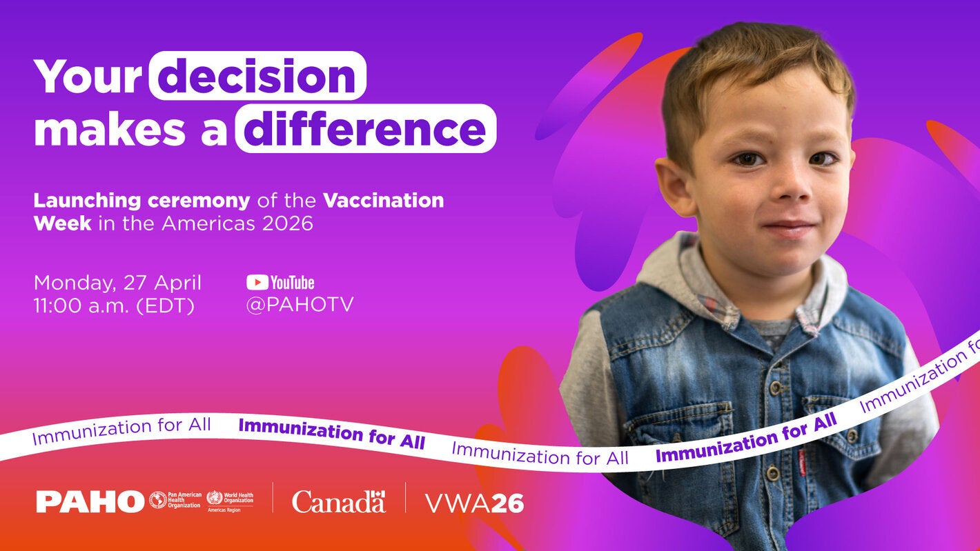 Launching ceremony of the Vaccination Week in the Americas 2026