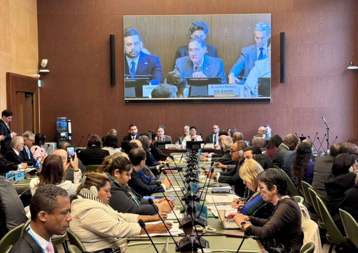 Delegations of teh Americas at the 79th WHA