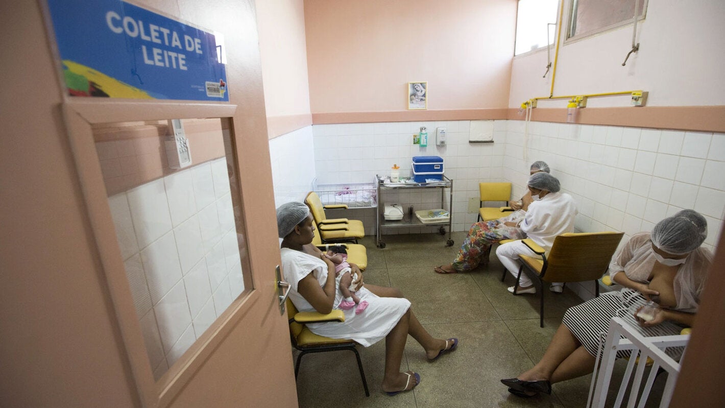 Banco de Leite, sala de coleta