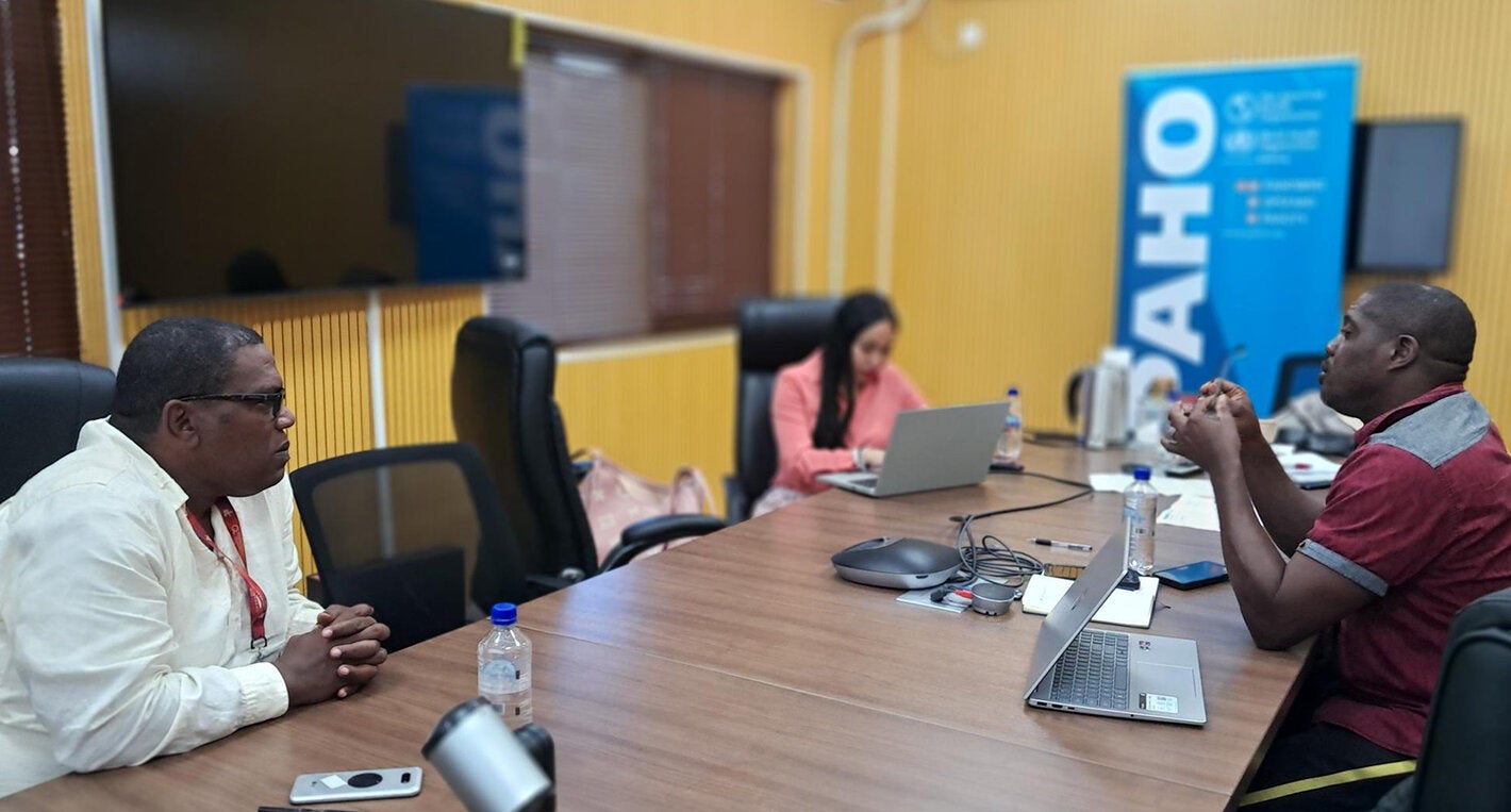 Integrated surveillance meeting in Dominica